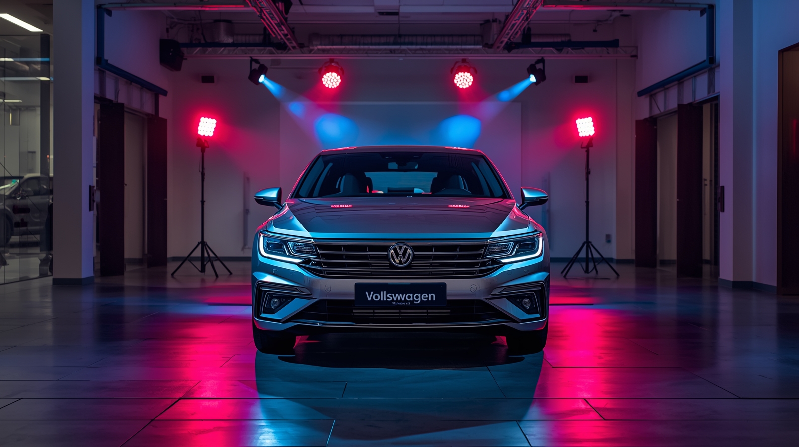 Locatie met schermen